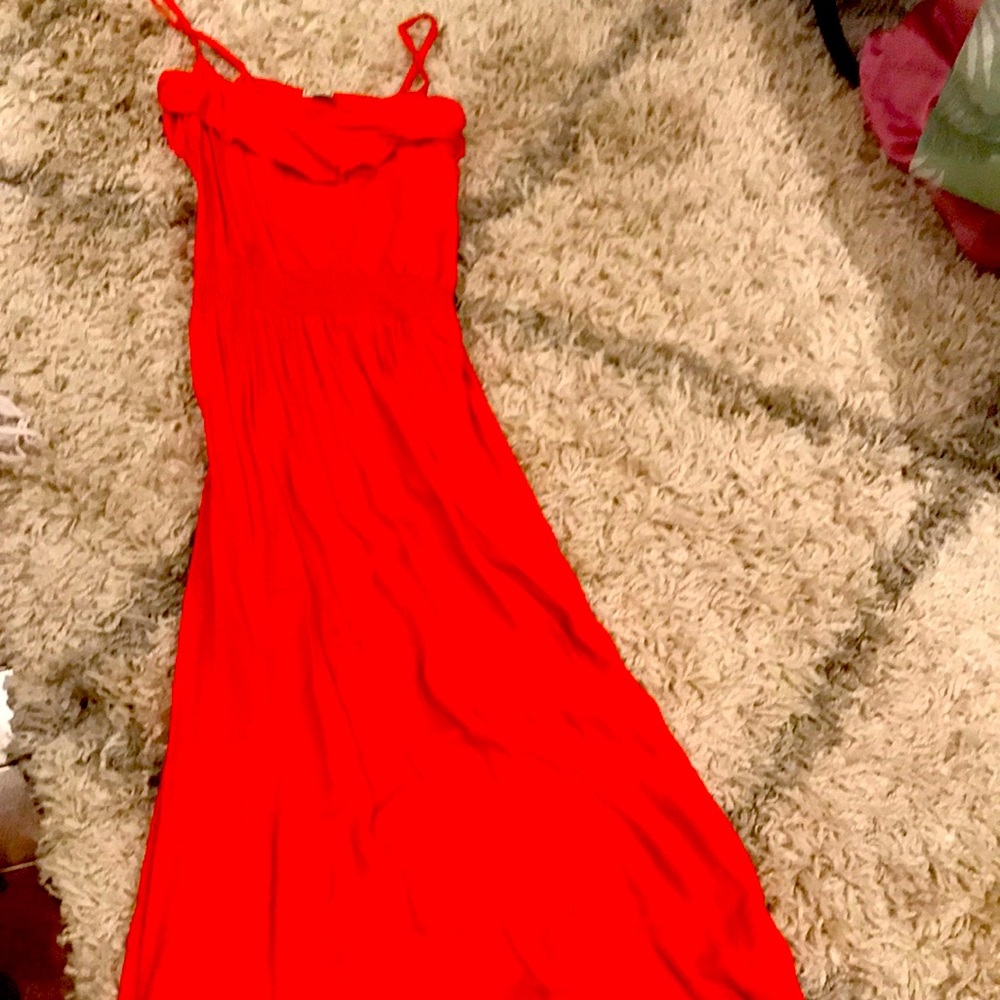 Beautiful red dress perfect for summer from Asos
